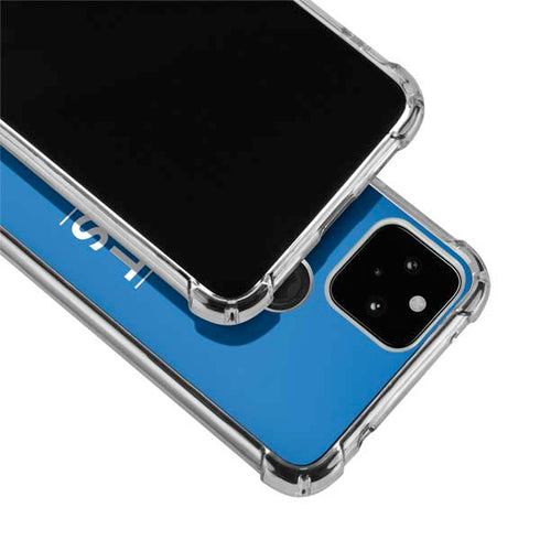 NBA Detroit Pistons Standard - Blue Google Pixel 5 Clear Case
